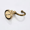 Brass Bathroom Hareware Robe Hooks Brass Hanging Hook Bronze