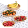 Wooden Salad Serving Bowl Boatshape Fruits Salads Single Bowl Extra Small