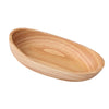 Wooden Salad Serving Bowl Boatshape Fruits Salads Single Bowl Small