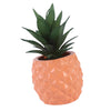 Resin Tabletop Potted Plant for Fake Pineapple Plant Rose Red