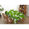 Tropical Plants Printed Table Cloth Floral Pattern Table Cover Rectangle-13