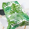 Tropical Plants Printed Table Cloth Floral Pattern Table Cover Square-12