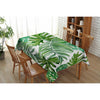 Tropical Plants Printed Table Cloth Floral Pattern Table Cover Square-12