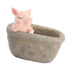 Pig Planter Flower Pot Succulent Planter Flowerpot Decor for Home Office Thinking Pig