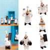 Italian Chef Figurines Kitchen Decoration Resin Cook Shape Ornament  Style-1