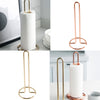 Nordic Style Toilet Paper Holder Free Standing Tissue Roll Paper Stand Golden