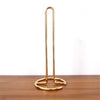 Nordic Style Toilet Paper Holder Free Standing Tissue Roll Paper Stand Golden