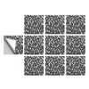 10Pcs 20cm Self Adhesive Square Wall Mosaic Tile Vinyl Brick Sticker Films Type I