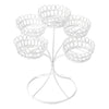 Cupcake Holder Display Stand 5 Cup Cake Decorative Parties Rack Tower White