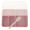 Food Container Lunchbox Bento Box Lunch Container 4-Compartment Pink