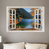 3D Window View Scenery Wall Stickers Vinyl Art Mural Decal Home Room Decor D