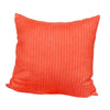 Suede Square Throw Pillow Case Sofa Bed Waist Cushion Cover Orange 60cm