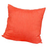 Suede Square Throw Pillow Case Sofa Bed Waist Cushion Cover Orange 60cm