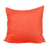 Suede Square Throw Pillow Case Sofa Bed Waist Cushion Cover Orange 60cm