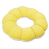 Creative Donuts Lovely Sun Flower Shaped Donut Ring Seat Cushion Yellow