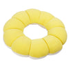 Creative Donuts Lovely Sun Flower Shaped Donut Ring Seat Cushion Yellow