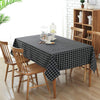 Cotton Table Cloth Gingham Check Pattern Table Linens Table Cover 200x140cm