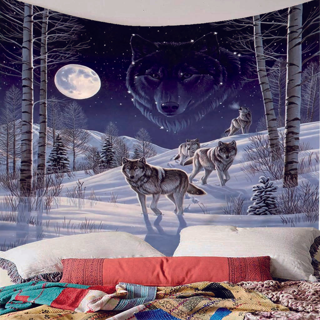 Animal Tapestry Wall Hanging for Bedroom Living Room Backdrop Decorations 1