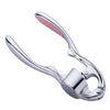 Zinc Alloy Manual Garlic Press Multifunctional Ginger Squeezer Masher Pink