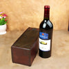 Vintage Wine Box Wooden Antique Packaging Wine Gift Box 1 Bottle-B