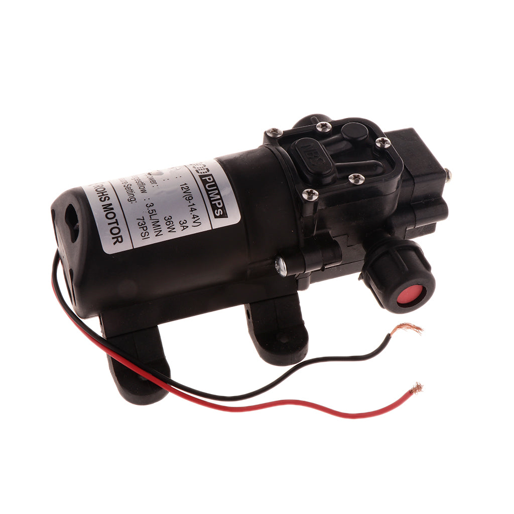 3.5L/min Agricultural Electric Water Pump Micro High Pressure Sprayer 12V Double Hose