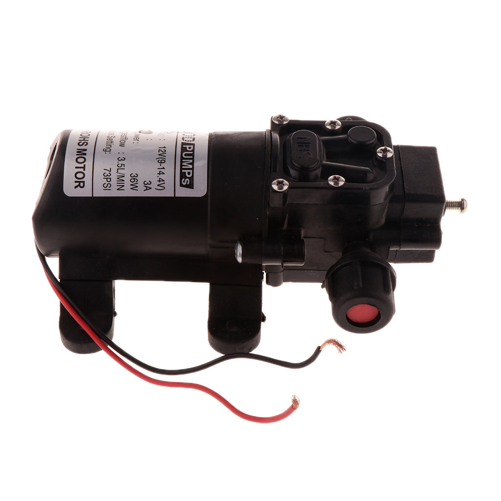 3.5L/min Agricultural Electric Water Pump Micro High Pressure Sprayer 12V Double Hose