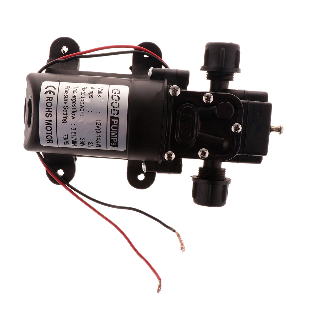 3.5L/min Agricultural Electric Water Pump Micro High Pressure Sprayer 12V Double Hose