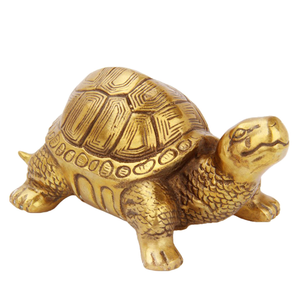 Traditional Chinese Feng Shui Lucky Money Blessed Mascot Figurines Turtle