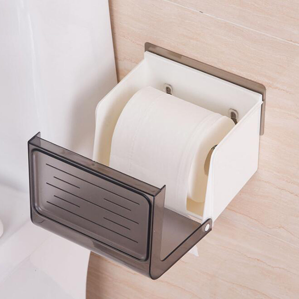 Wall Mounted Waterproof Paper Holder Bathroom Paper Roll Holder