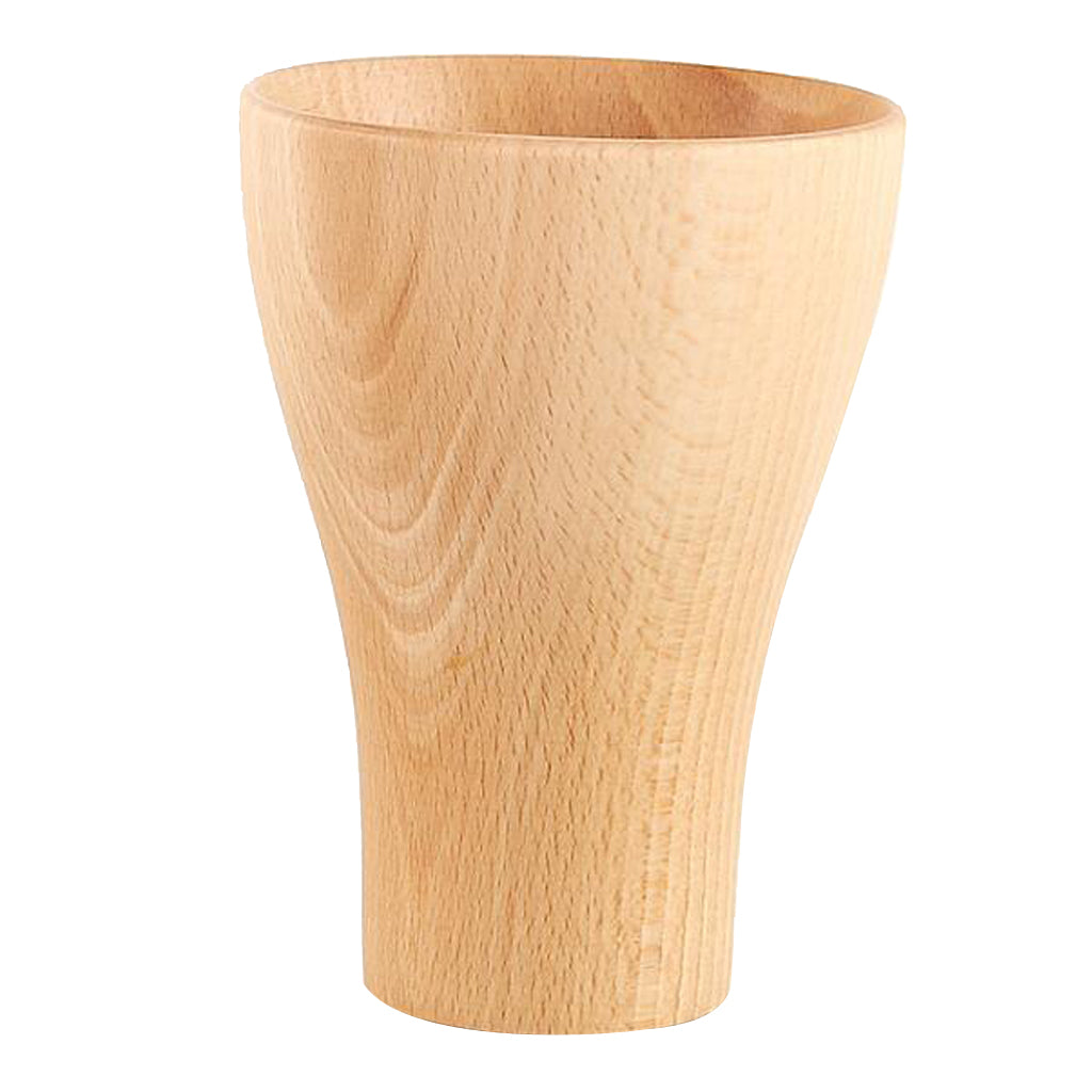 Wood Cup Handmade Wood Coffee Tea Beer Juice Milk Drink Tumbler Mug F 210ml