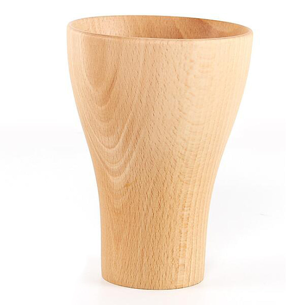 Wood Cup Handmade Wood Coffee Tea Beer Juice Milk Drink Tumbler Mug F 210ml