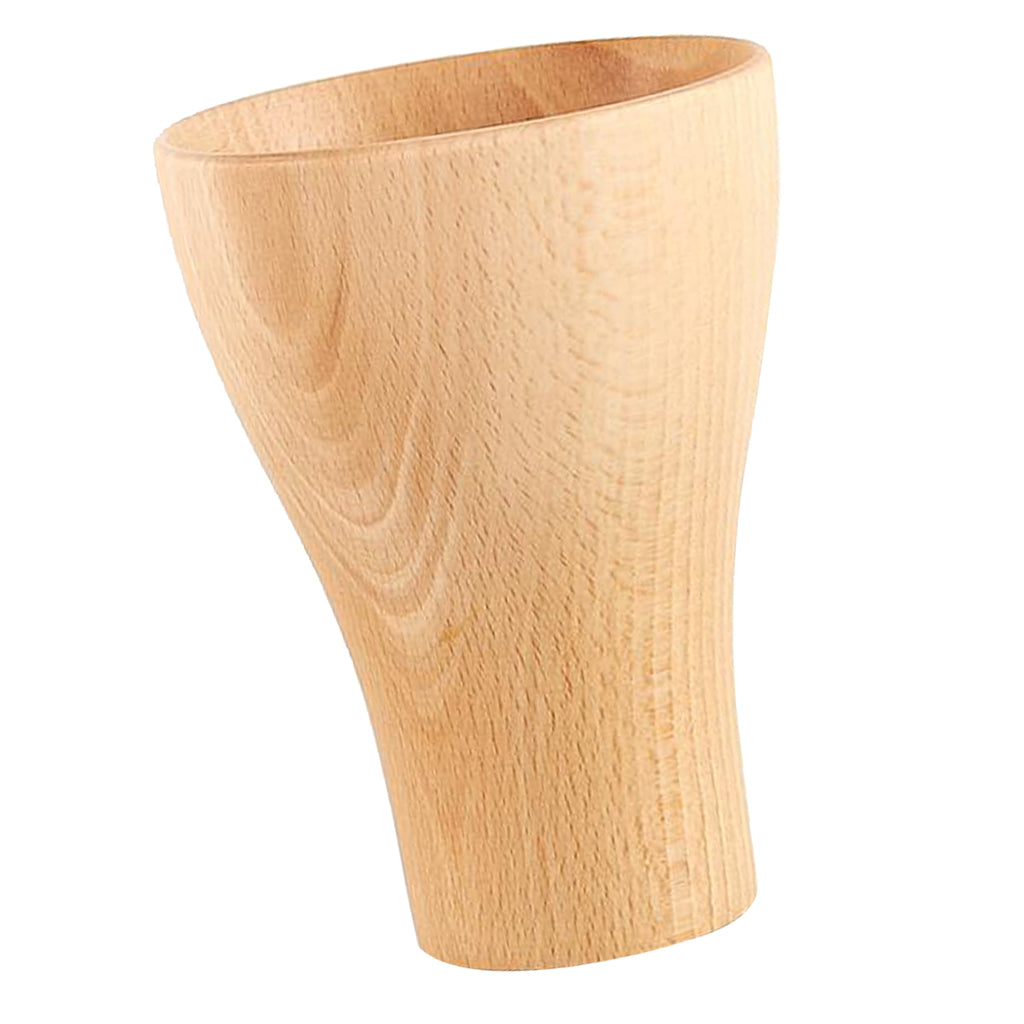 Wood Cup Handmade Wood Coffee Tea Beer Juice Milk Drink Tumbler Mug F 210ml