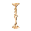 Long Stand Metal Candle Tea Light Holder Candlestick Flower Vase Gold-S