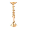 Long Stand Metal Candle Tea Light Holder Candlestick Flower Vase Gold-S