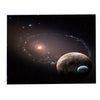 Universe Theme Waterproof Soft Wall Hanging Tapestry Home Decor #2