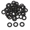 50 Pieces Oil Drain Plug Gasket Seal Rubber Black For Saturn Chevy GM