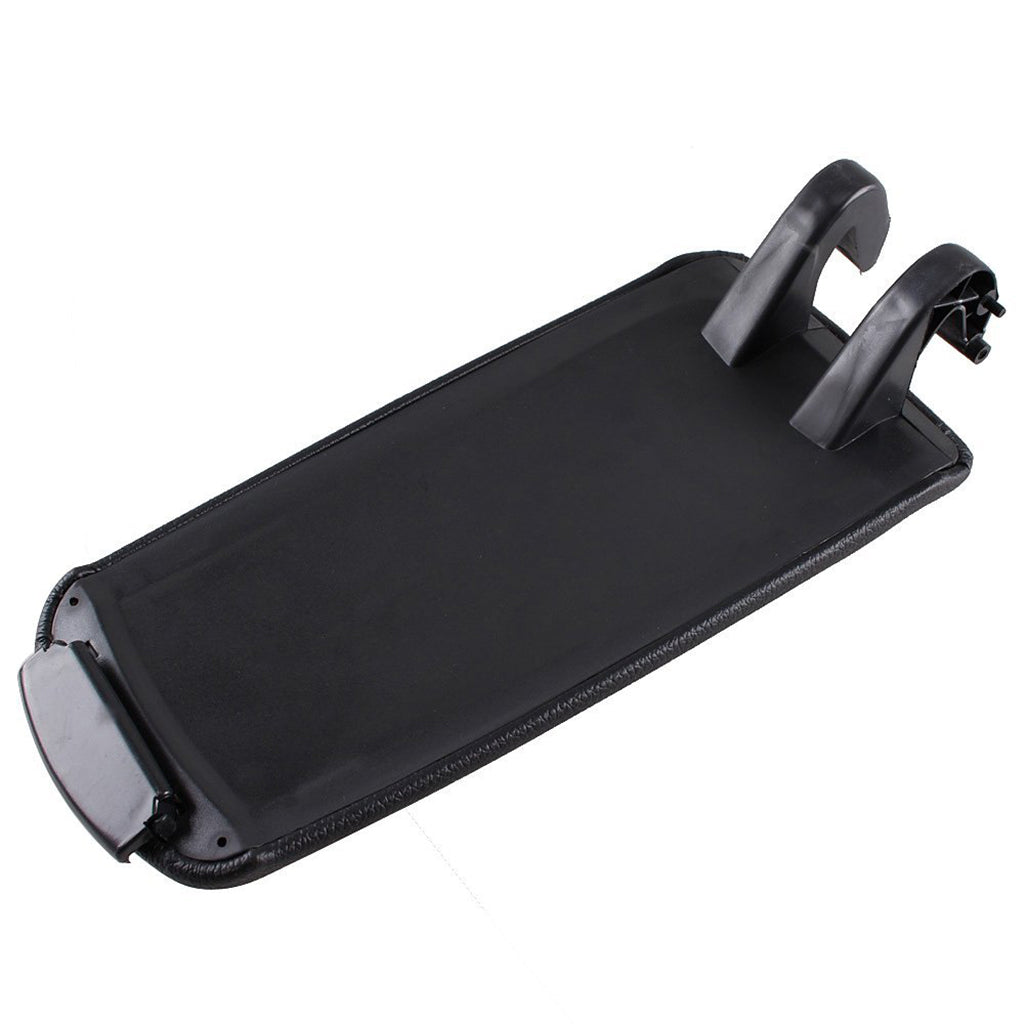 Armrest Center Console Lid Protector Cover for Audi A4 B6 B7 2002-08 Black