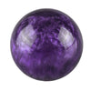 M12*1.25 Threaded 54mm Round Manual Gear shift Lever Shifter Knob Purple