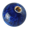 M12*1.25 Threaded 54mm Round Manual Gear shift Lever Shifter Knob Deep Blue