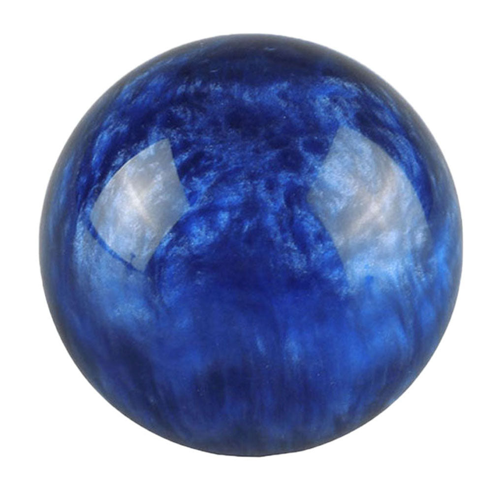 M12*1.25 Threaded 54mm Round Manual Gear shift Lever Shifter Knob Deep Blue