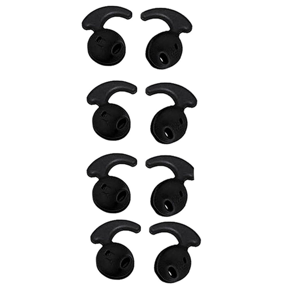 Silicone Gel Earbuds Eartips Caps for Samsung Galaxy S6 S7 Black