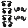 Silicone Gel Earbuds Eartips Caps for Samsung Galaxy S6 S7 Black