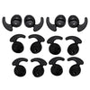 Silicone Gel Earbuds Eartips Caps for Samsung Galaxy S6 S7 Black