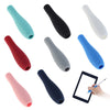 Silicone Pen Case Flat Capacitor Pen Holder Cover for Apple Pencil  gray