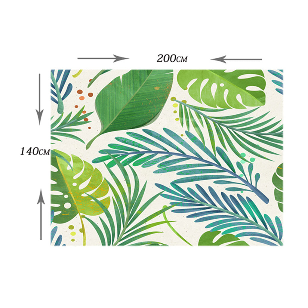 Rectangle Digital Printed Decor Tablecloth  Tailed Cattail