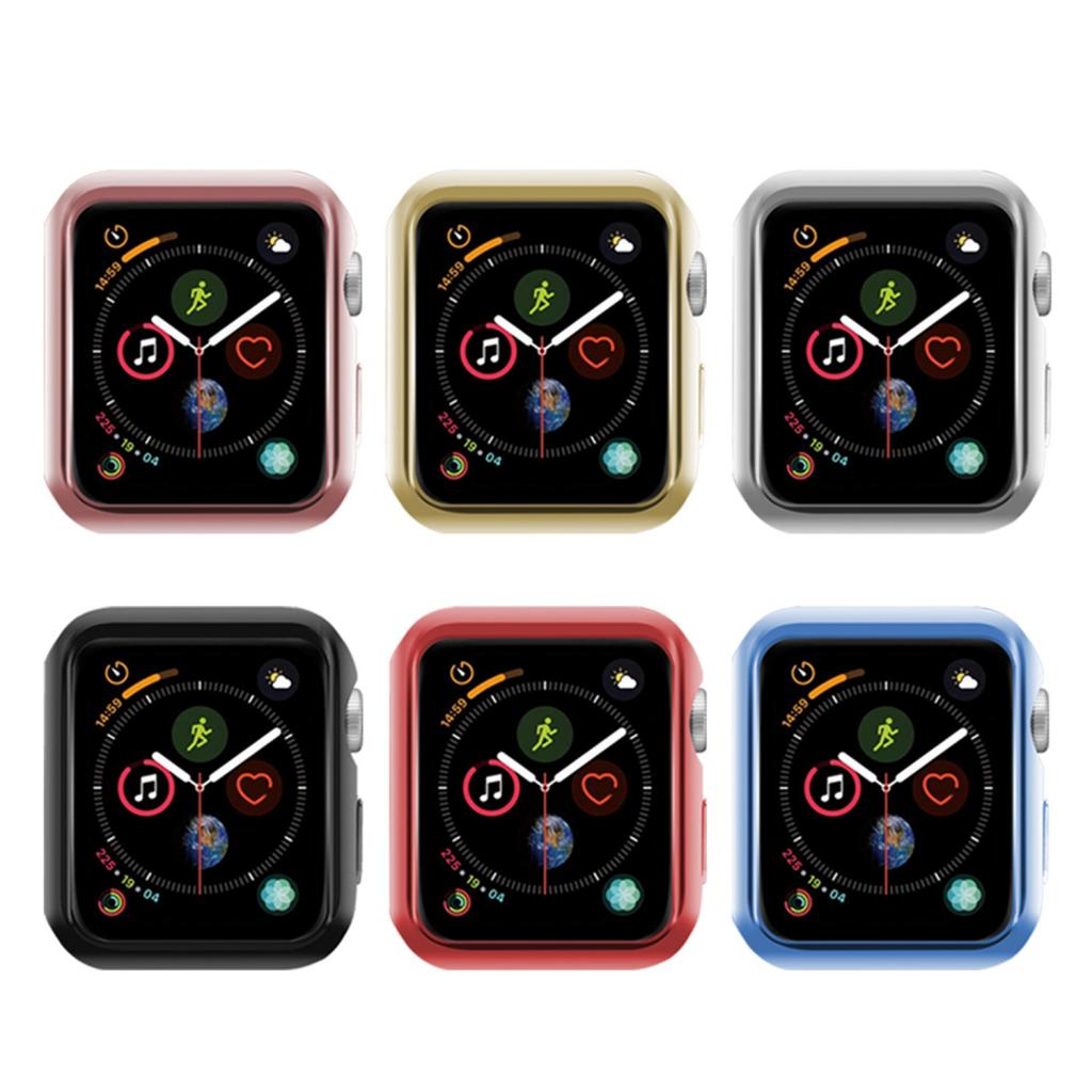 40mm Anti-drop TPU Watch Protective Shell for Apple Watch Series 4 red