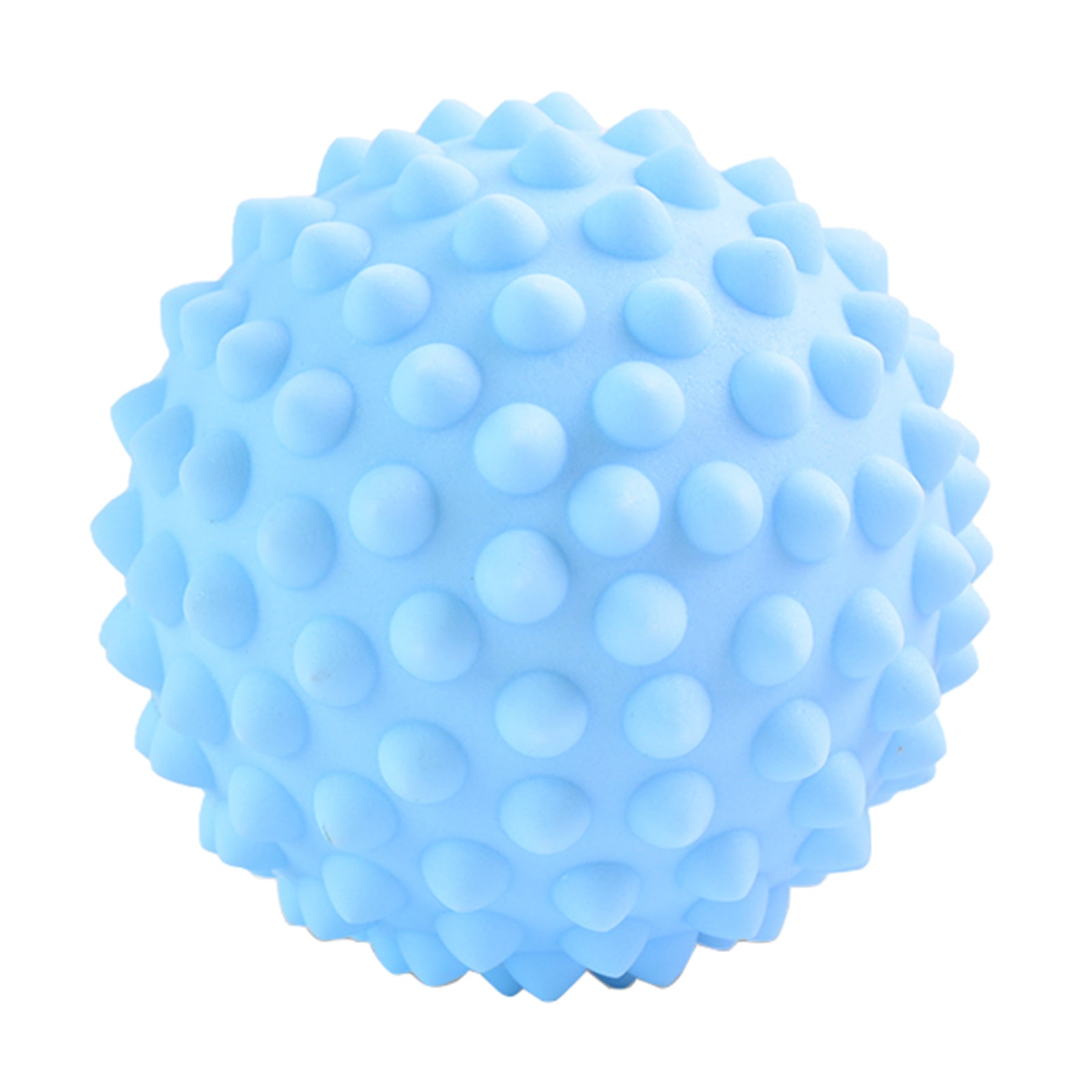 Hard Trigger Point Deep Tissue Spiky Massage Roller Ball with a Bag Blue