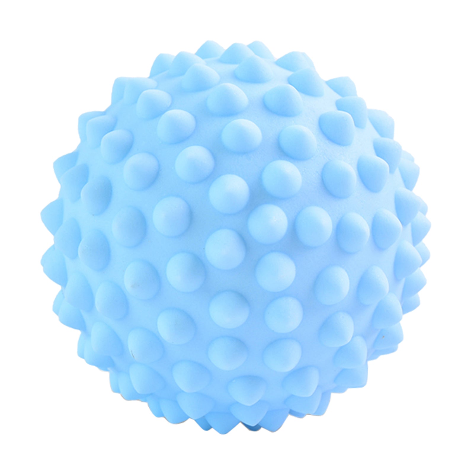 Hard Trigger Point Deep Tissue Spiky Massage Roller Ball with a Bag Blue