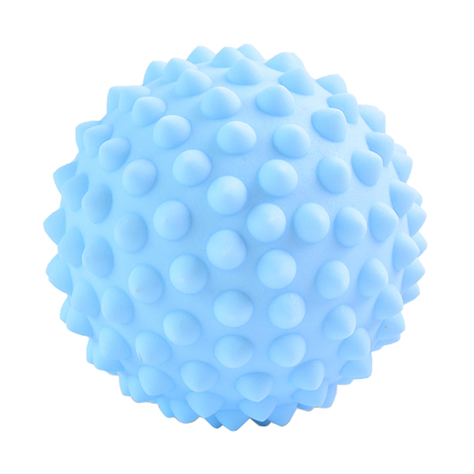 Hard Trigger Point Deep Tissue Spiky Massage Roller Ball with a Bag Blue