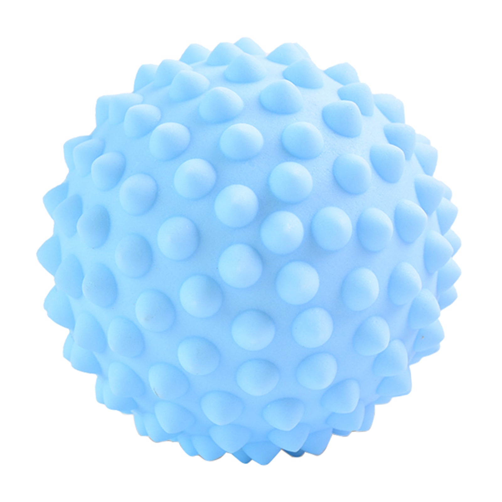 Hard Trigger Point Deep Tissue Spiky Massage Roller Ball with a Bag Blue